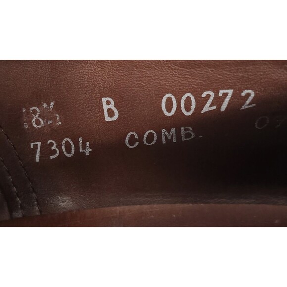 Allen Edmonds Belgium Shoes Mens Size 8.5B Vintage Oxford Shoes Black USA Made main image 13